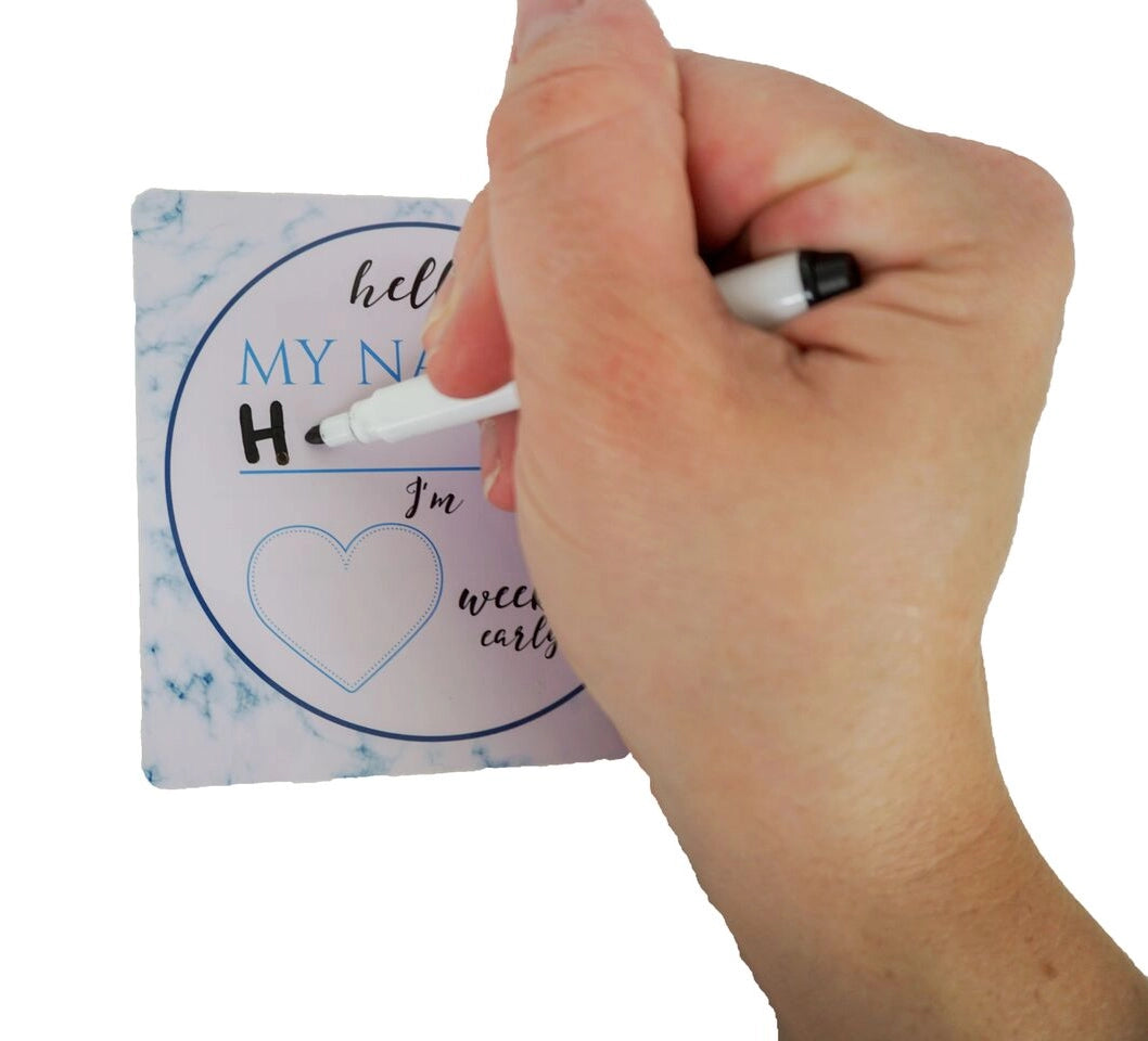 Boy NICU Milestone Cards
