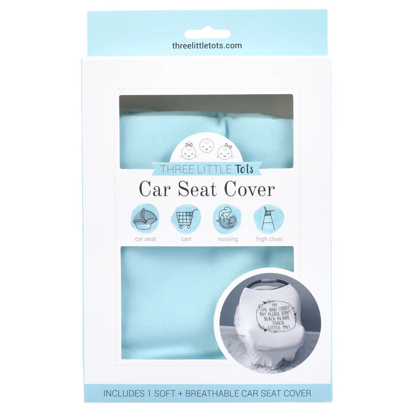 Blue Car Seat Cover