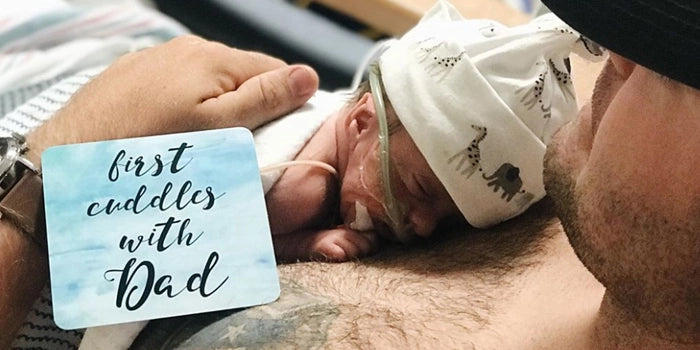 Boy NICU Milestone Cards