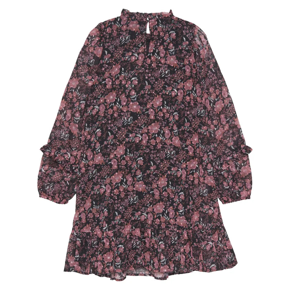 Dobby Flower Dress