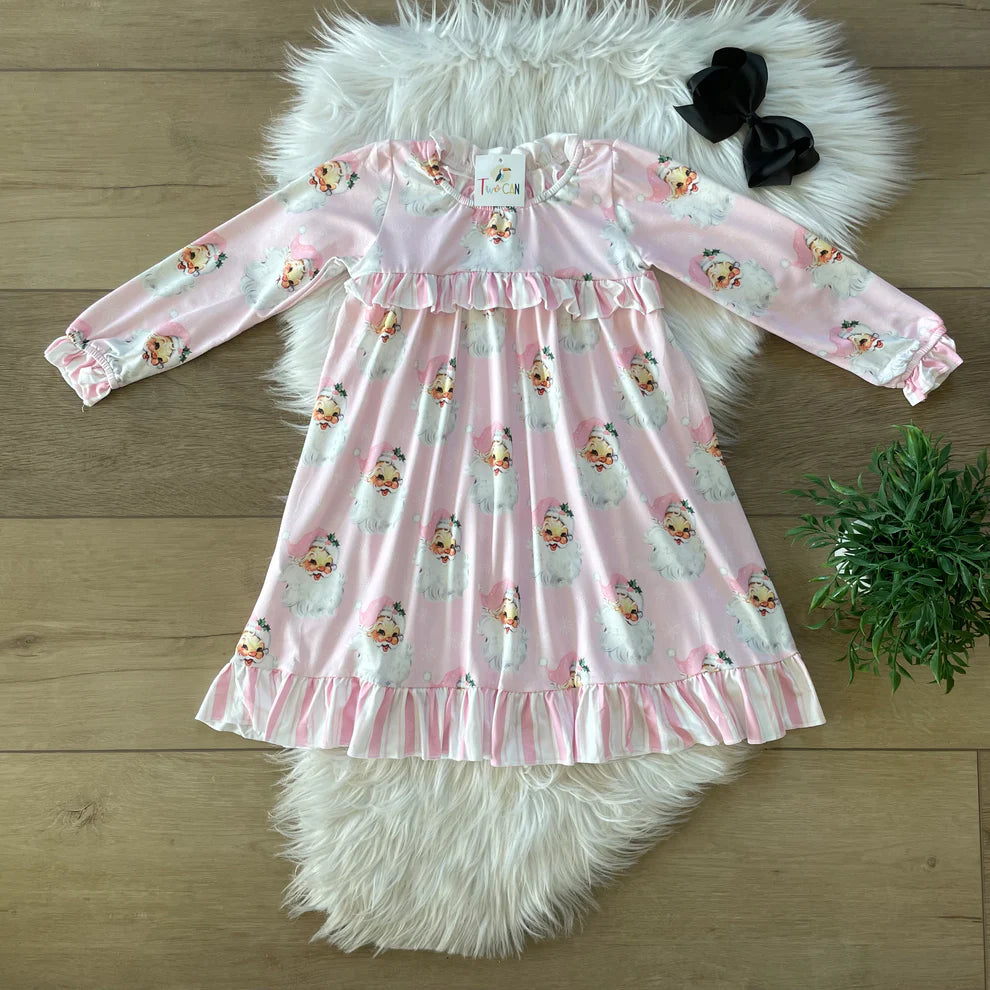 Pink Santa Dress