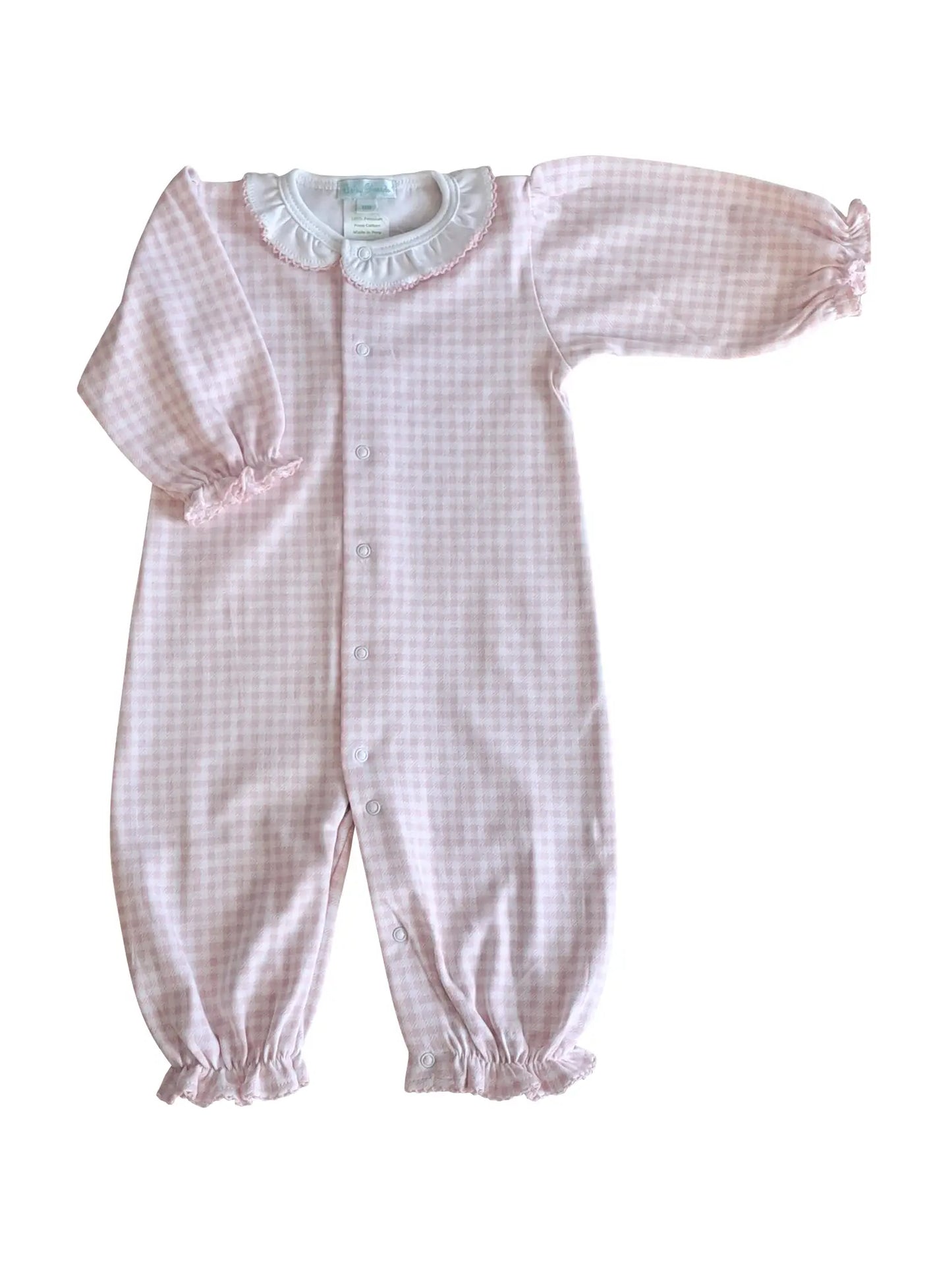 Pima Cotton Baby Take me Home converter gown