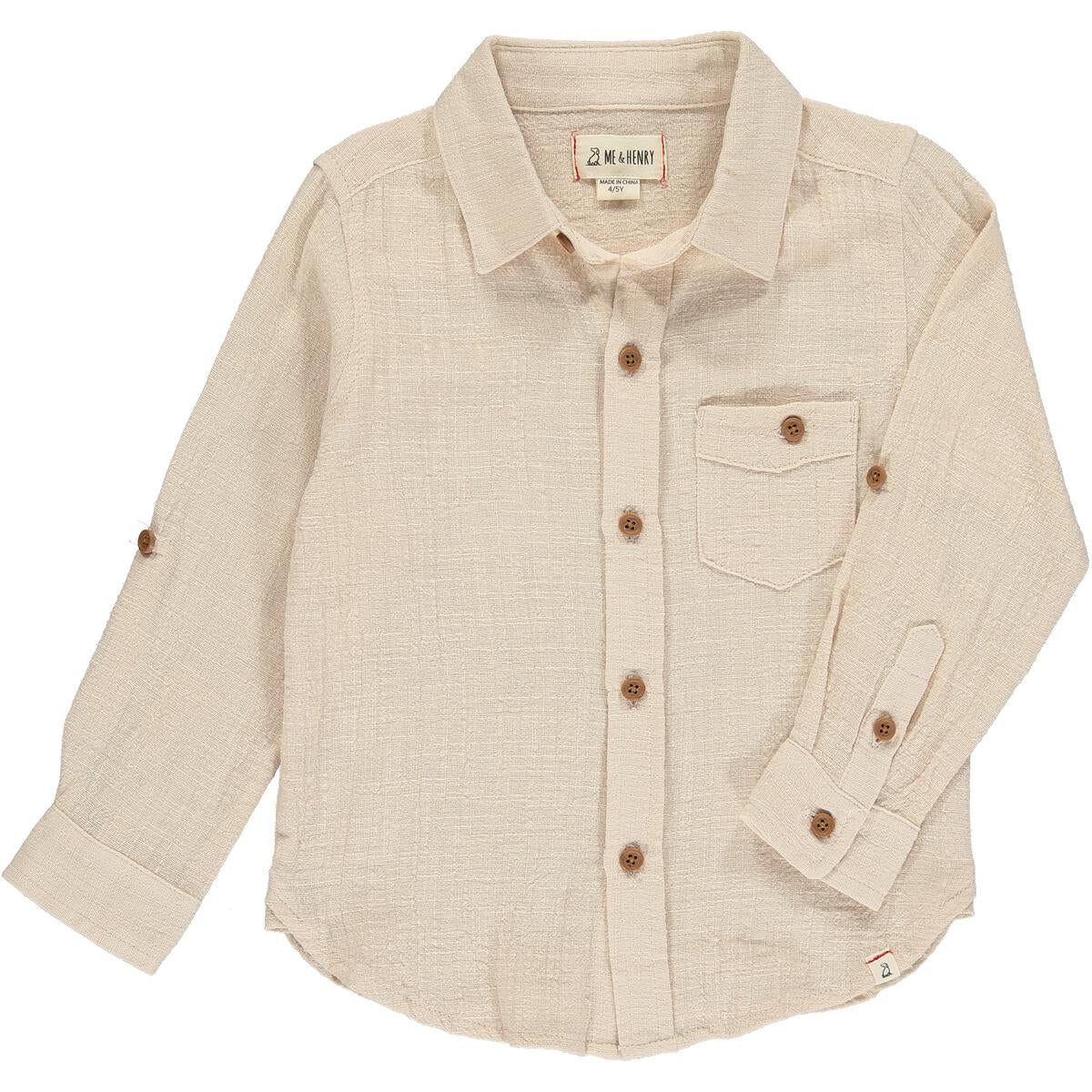 Merchant Gauze Button Up Shirt
