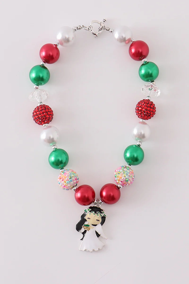 Chunky Necklace w/Pendant