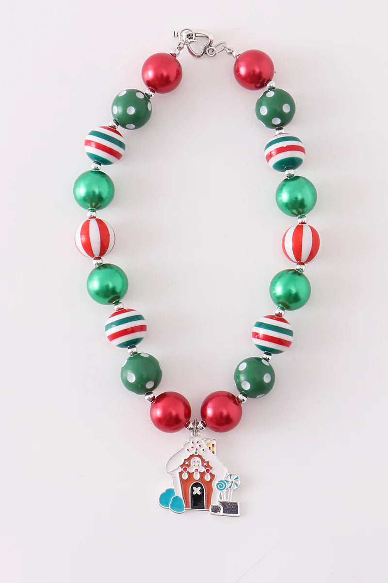 Chunky Necklace w/Pendant