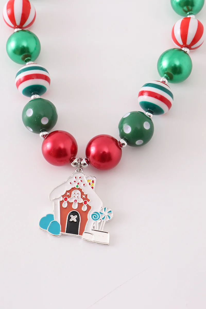 Chunky Necklace w/Pendant