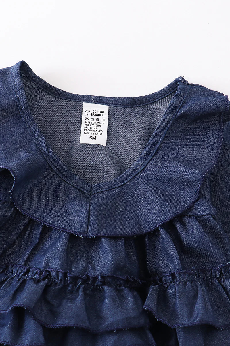 Denim Baby Romper
