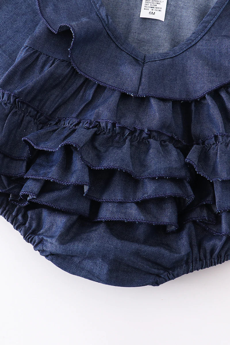 Denim Baby Romper