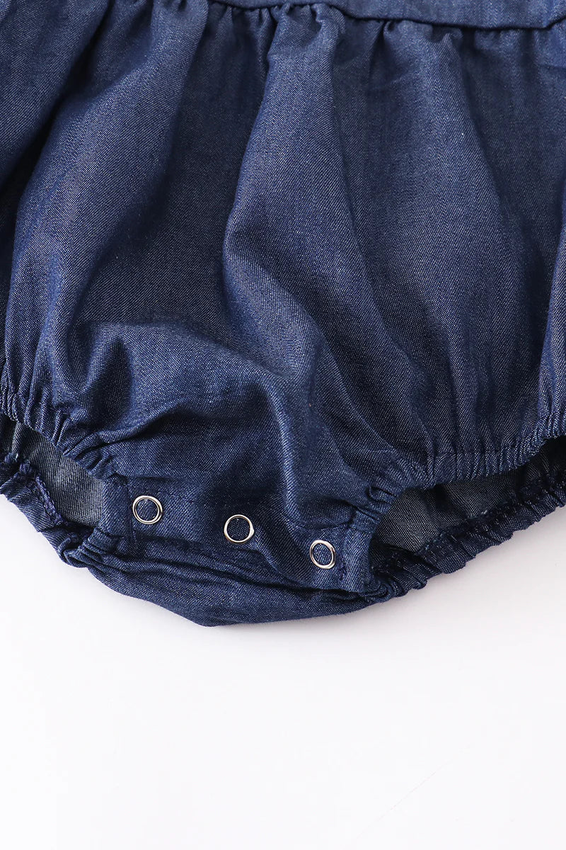 Denim Baby Romper