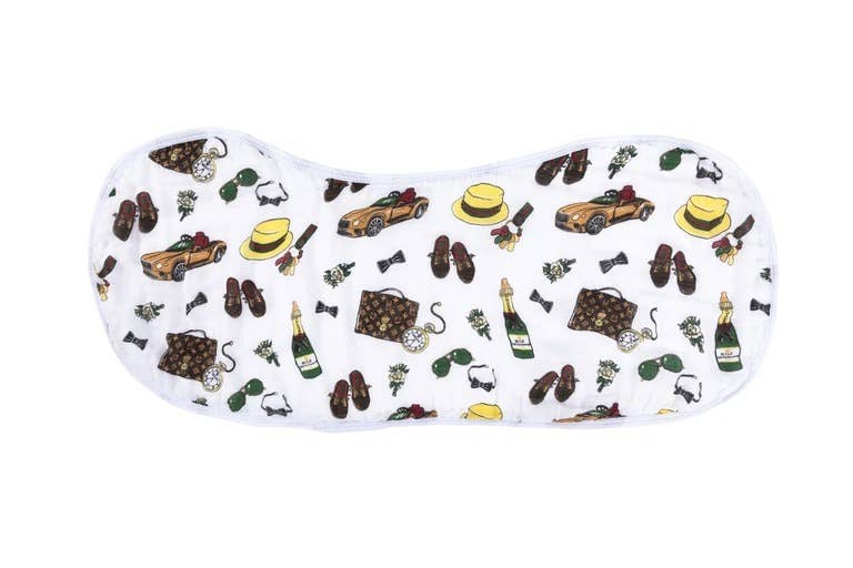 Dapper Napper 2-in-1 Burp Cloth and Bib