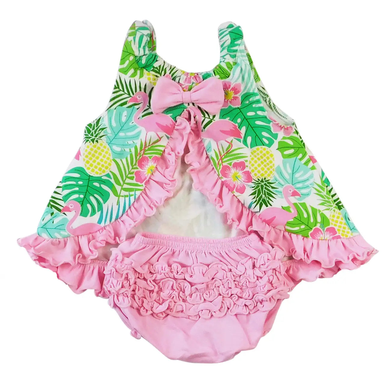 Knit Ruffled Butt Bloomer