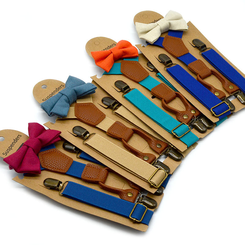 Bowtie Sets with Susppenders