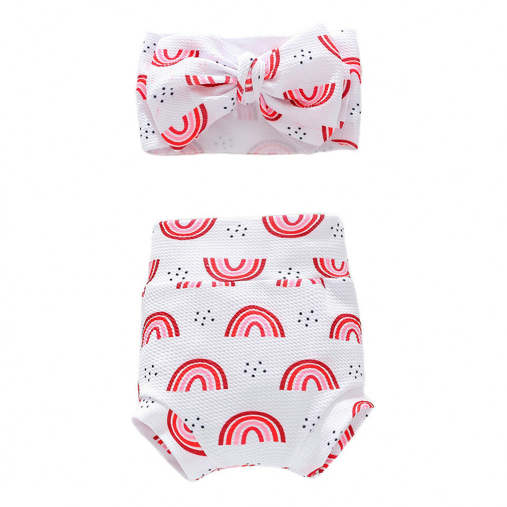 Baby Bummie and Headband Set