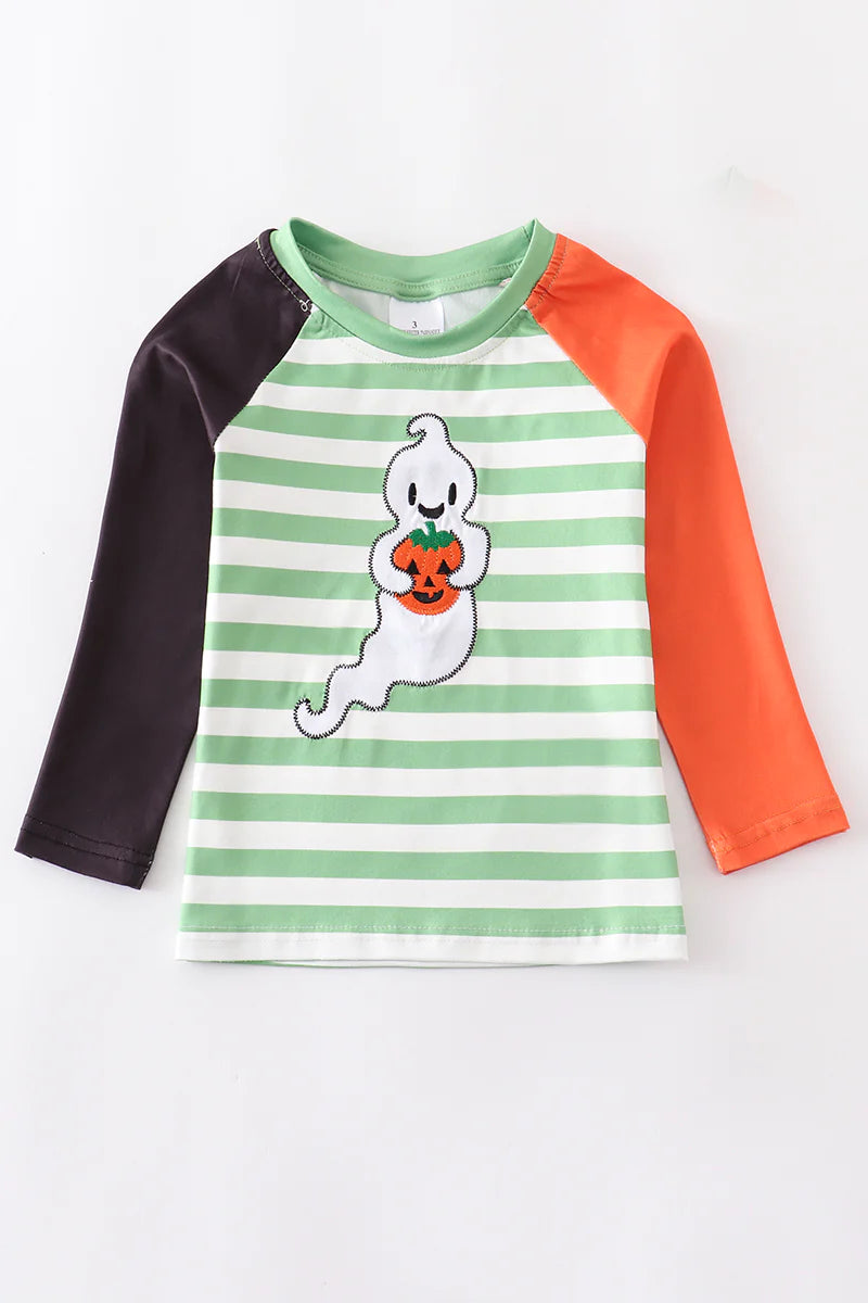 Halloween color block ghost