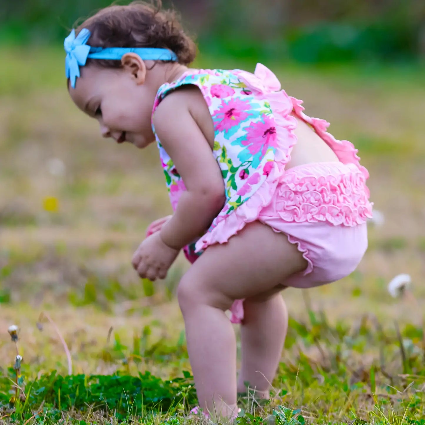 Spring Summer Floral Swing Tank