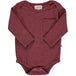 Burgundy Solid Onesie