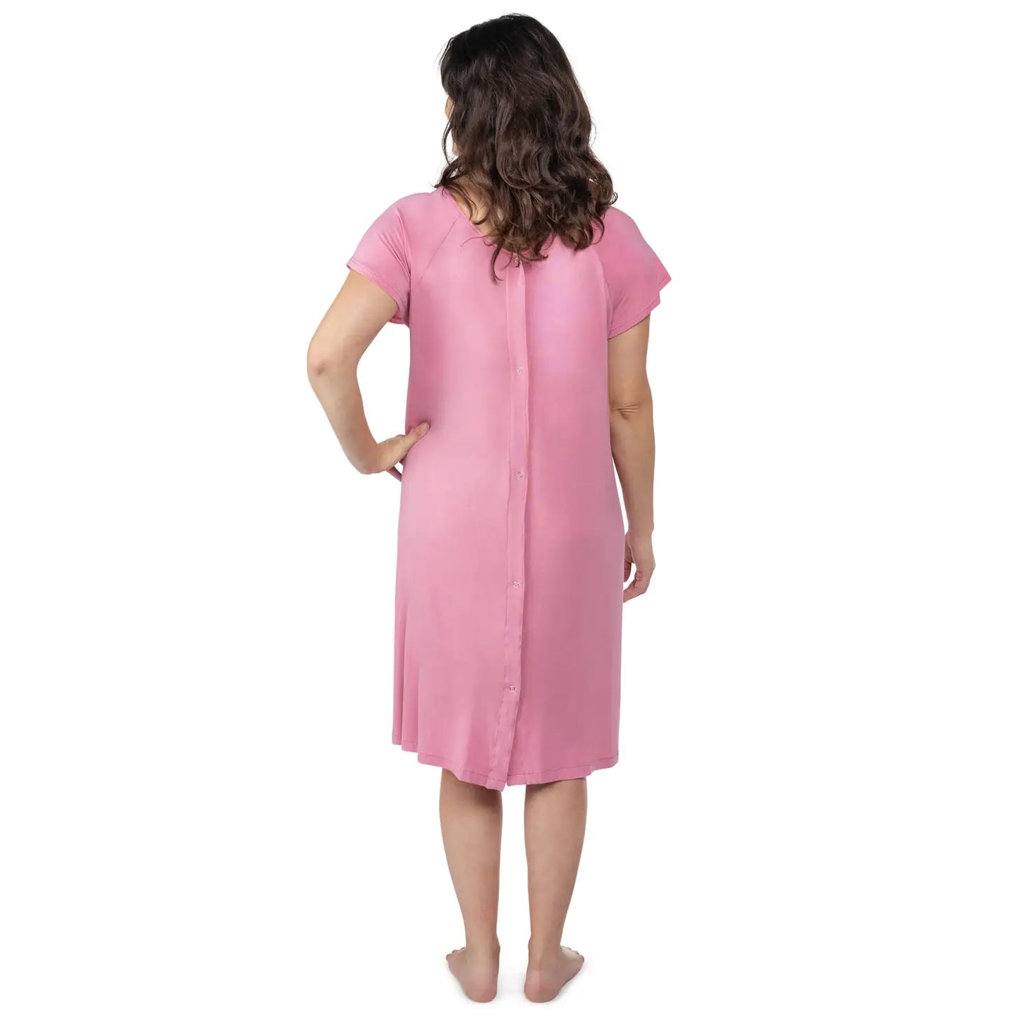 Rose Mommy Labor and Delivery/ Nursing Gown