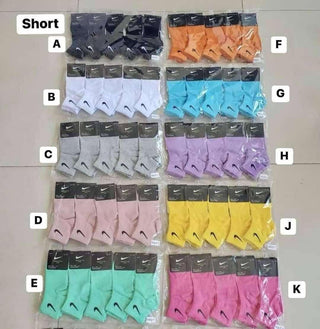 RTS: Candy Color Adult Spring Socks
