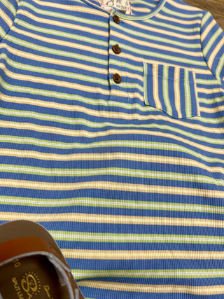 DODGER RIBBED HENLEY BOY SHIRT