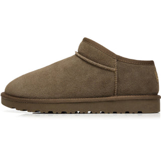 RTS: Faux Fur Lined Shortie Boots-