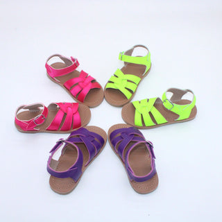 RTS: Vegan Leather Strappy Sandals