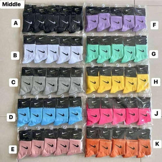 RTS: Candy Color Adult Spring Socks