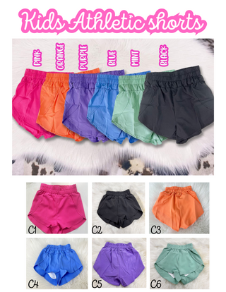 RTS: Kids Athletic Shorts-