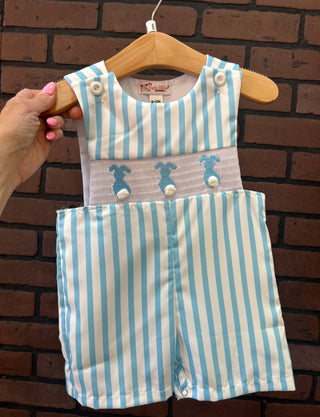 Blue Cottontail Smocked JonJon