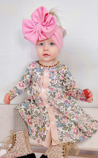 RTS: Forever3am Spring Bloom Tie Back Dress-