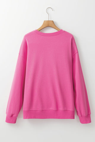 RTS: Floral Embroidered Mama Crew