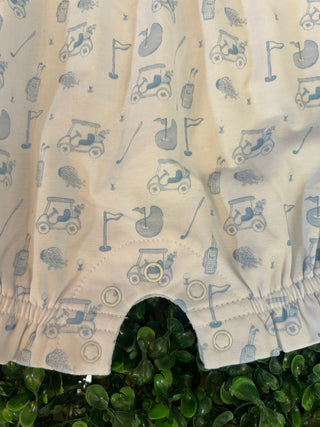 GOLF GIRL BUBBLE ROMPER