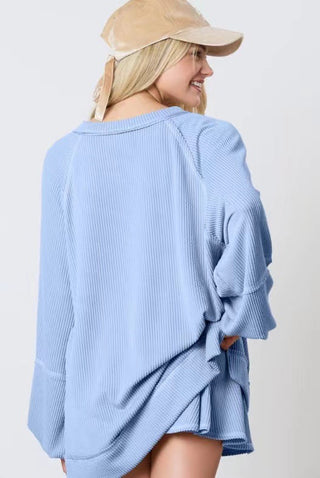 PREORDER: The Loki Ribbed Long Sleeve and Skort Set 5.5.25 osym
