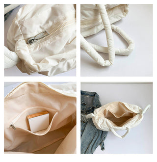 RTS: The Blake Quilted Grid Puffer Tote