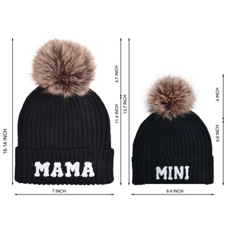 RTS: Mama and Mini Patch Beanies