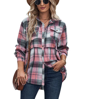 RTS: Babydoll Fit Lightweight Flannel-