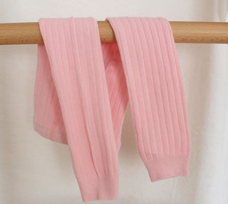 RTS: Ribbed Footless Tights-