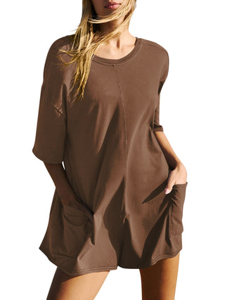 RTS: The Stephanie T-shirt Romper-