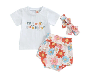 Mama's Sunshine Tee and Bummie Set RTS