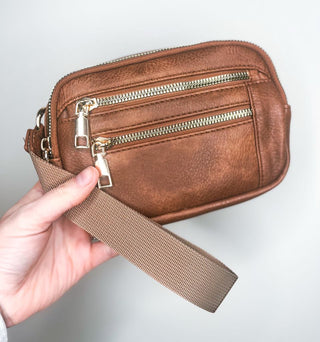 RTS: vegan leather wristlets NEW