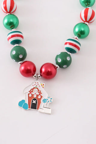 Chunky Necklace w/Pendant