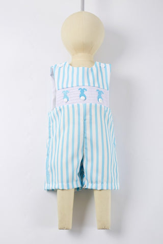 Blue Cottontail Smocked JonJon