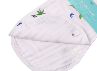 Bluebonnets Bib/Burp Cloth 2-in-1 Combo