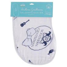 Southern Gent 2-in1 Bib and Burp Cloth