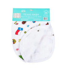 Texas Baby 2-in-1 Bib and Burp Cloth