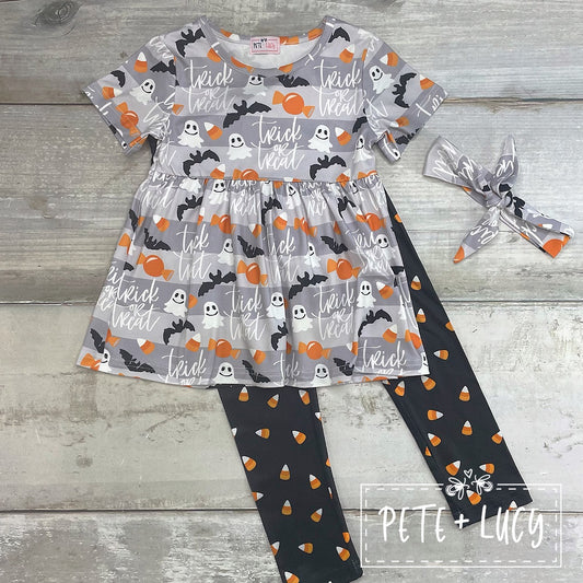 Trick or Treat Pants Set