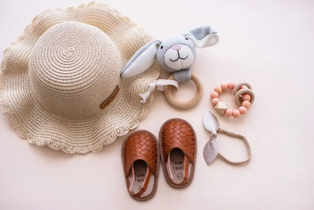 Straw Hat // Sun Hat // Baby Sun Hat // Beach Hat