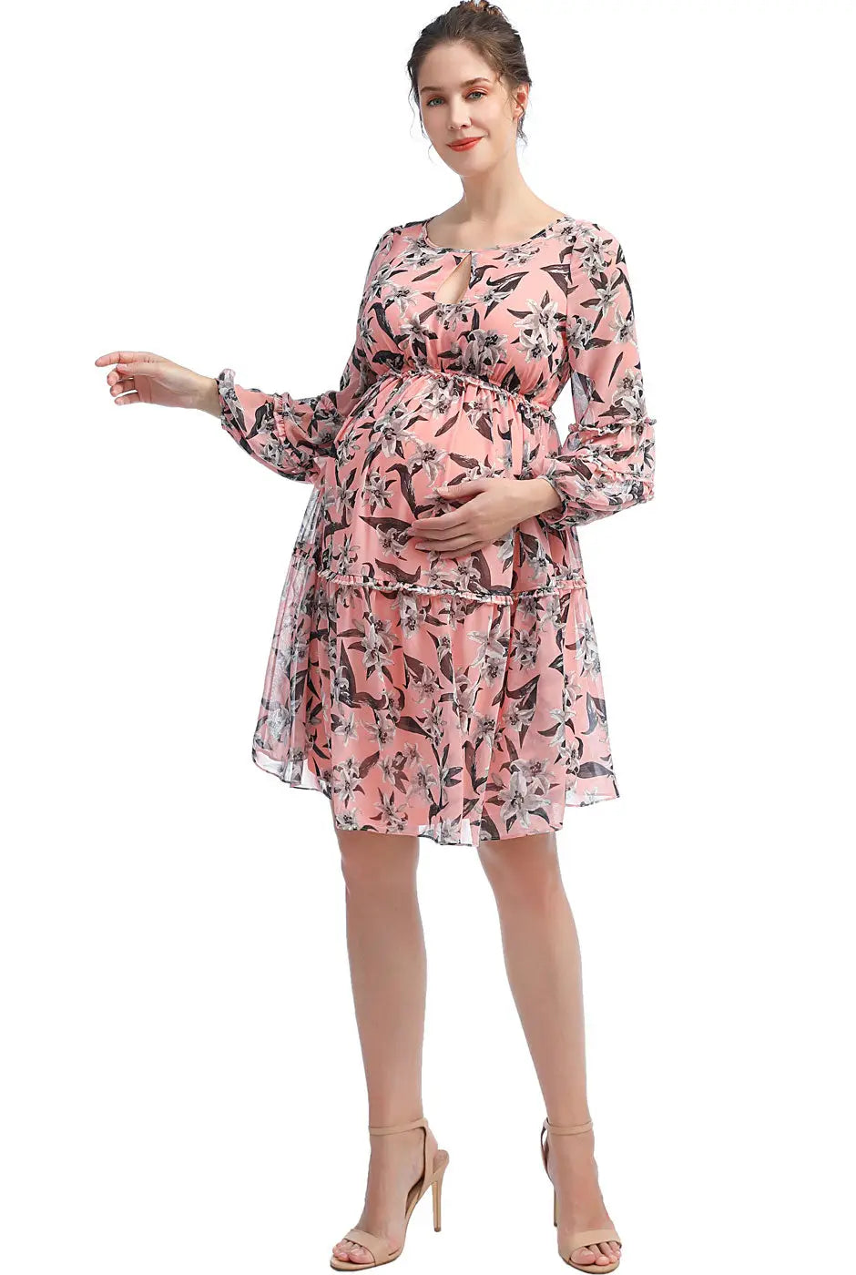 Rosie Maternity Babydoll Dress