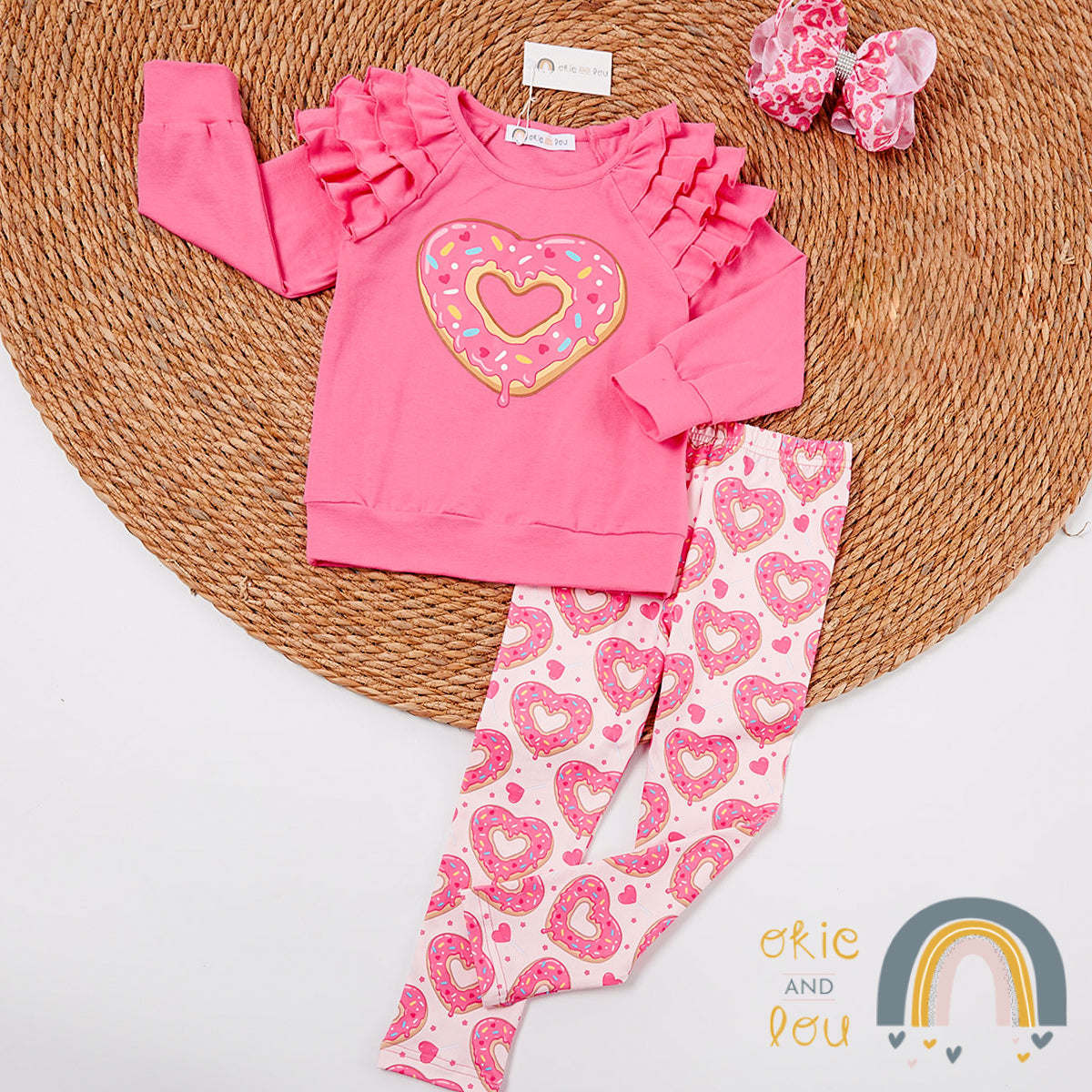 Frosted Pink 2-Pc Set