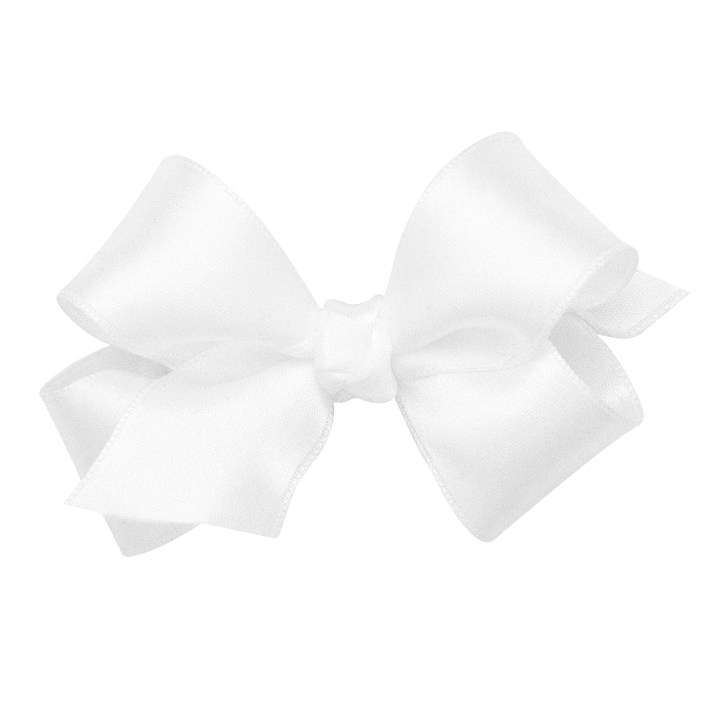 French Satin Knot Wrapped Hair Bow