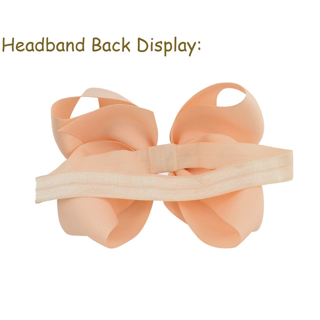 Boutique Grosgrain Ribbon Bow Headband